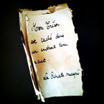 bricolage
parchemin