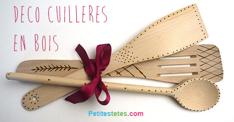 Cuillère en bois personnalisée pour papa !