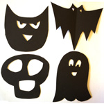 silhouettes halloween