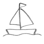 coloriage bateau a voile