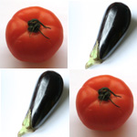 pates tomate aubergine