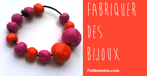 Fabriquer des bijoux avec les enfants